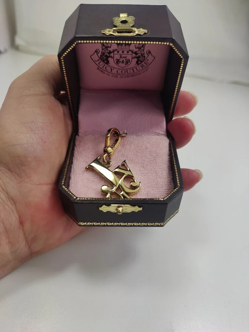 Vintage Juicy Couture Gold Tone 